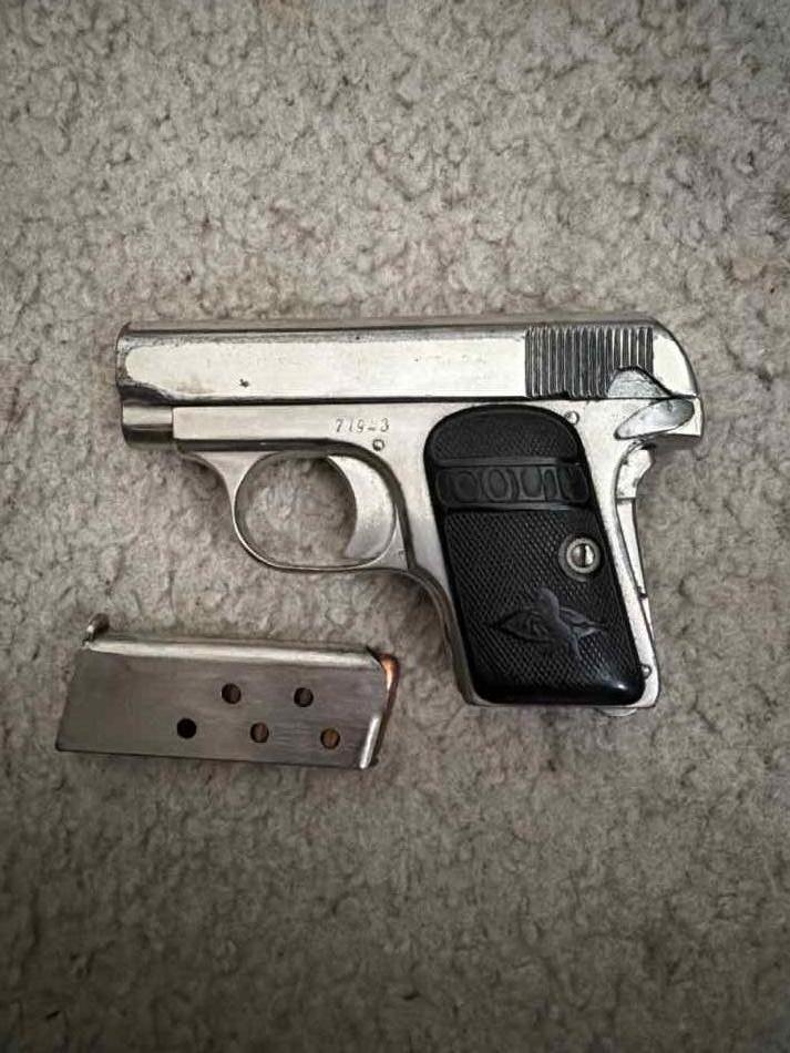 (trade or sell) Colt 1908 pocket pistol (Broward)