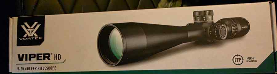 Vortex Optics Viper HD FFP 5-25x50 New in Box