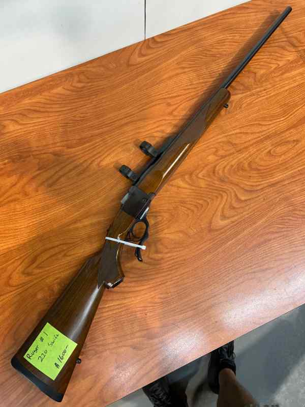 (3) Ruger #1 Rifles