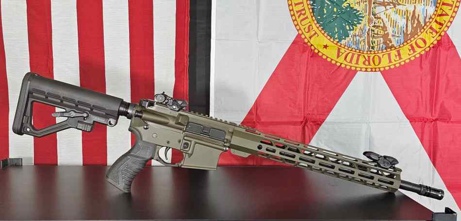 16" OD Green 300BLK AR-15 Hog Gun Like New