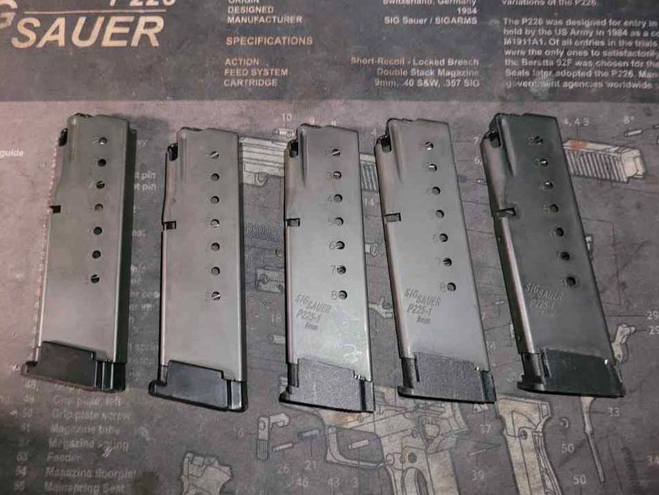 WTS/ Sig P225a1 magazines 