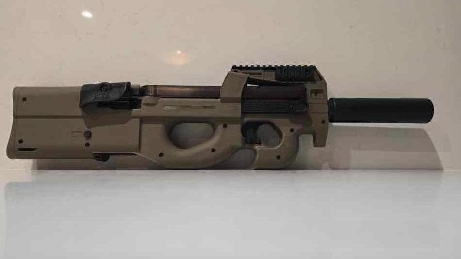 High Tower Armory P90/22 built on stainless 10/22