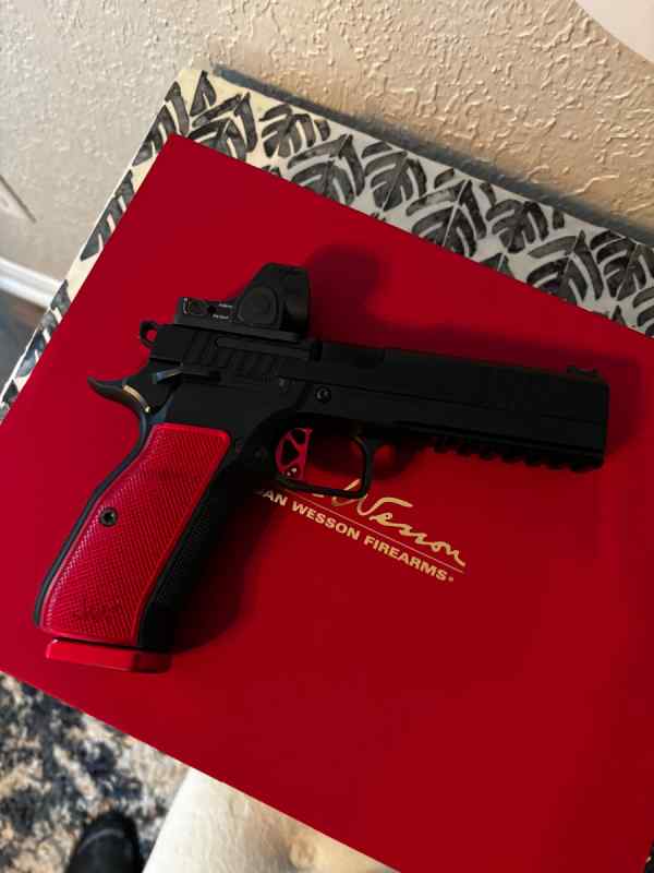 Dan Wesson DWX with RMR optic plate 