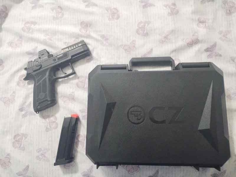 CZ P09 C NOCTURNE 9mm optec ready 2-15 rrnd mag